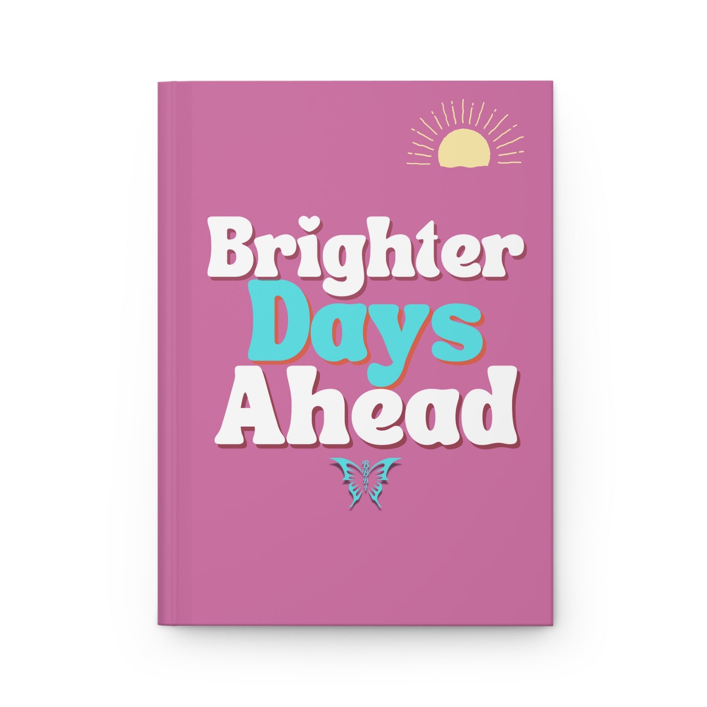 Brighter Days Ahead Hardcover Journal, Recovery Diary Gift for Kids and Teens, Positive Self Care Notebook, Mental Health Tracking Planner,