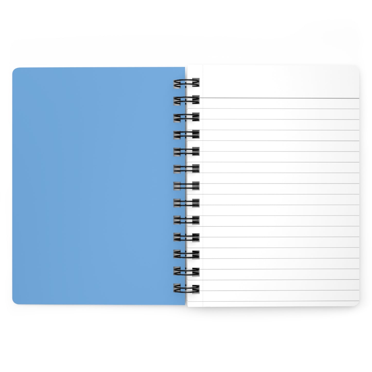 BLUE Spiral Brighter Days Ahead Journal, Recovery Diary Gift for Kids and Teens, Self Care Notebook, Mental Health Tracking Planner,