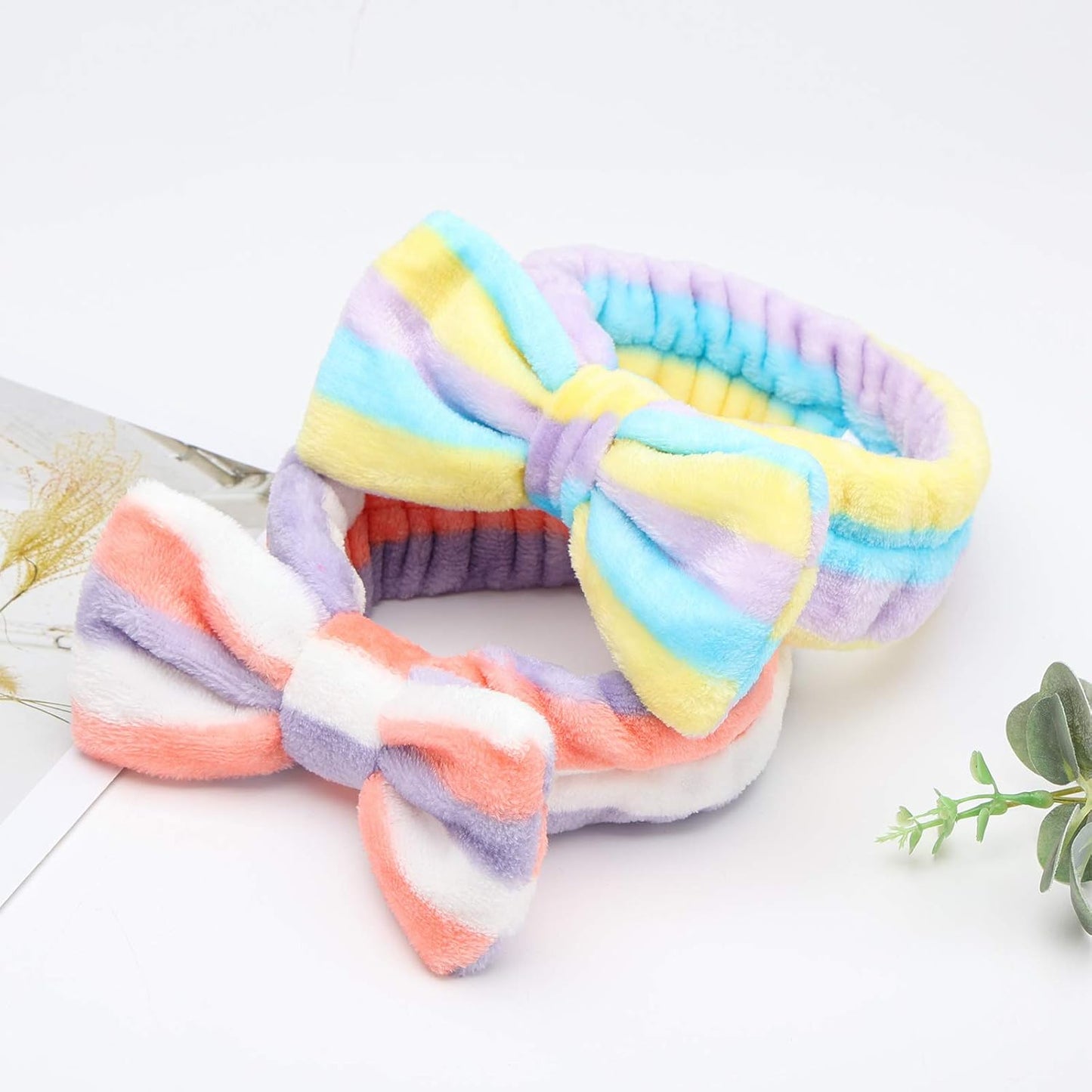 8-Pack Spa Headbands for Women & Girls - Perfect for Makeup, Face Washing, and Spa Days!
