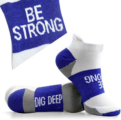 Empower Your Run: Inspirational Women's Low Cut Athletic Socks - Set of 3 Pairs