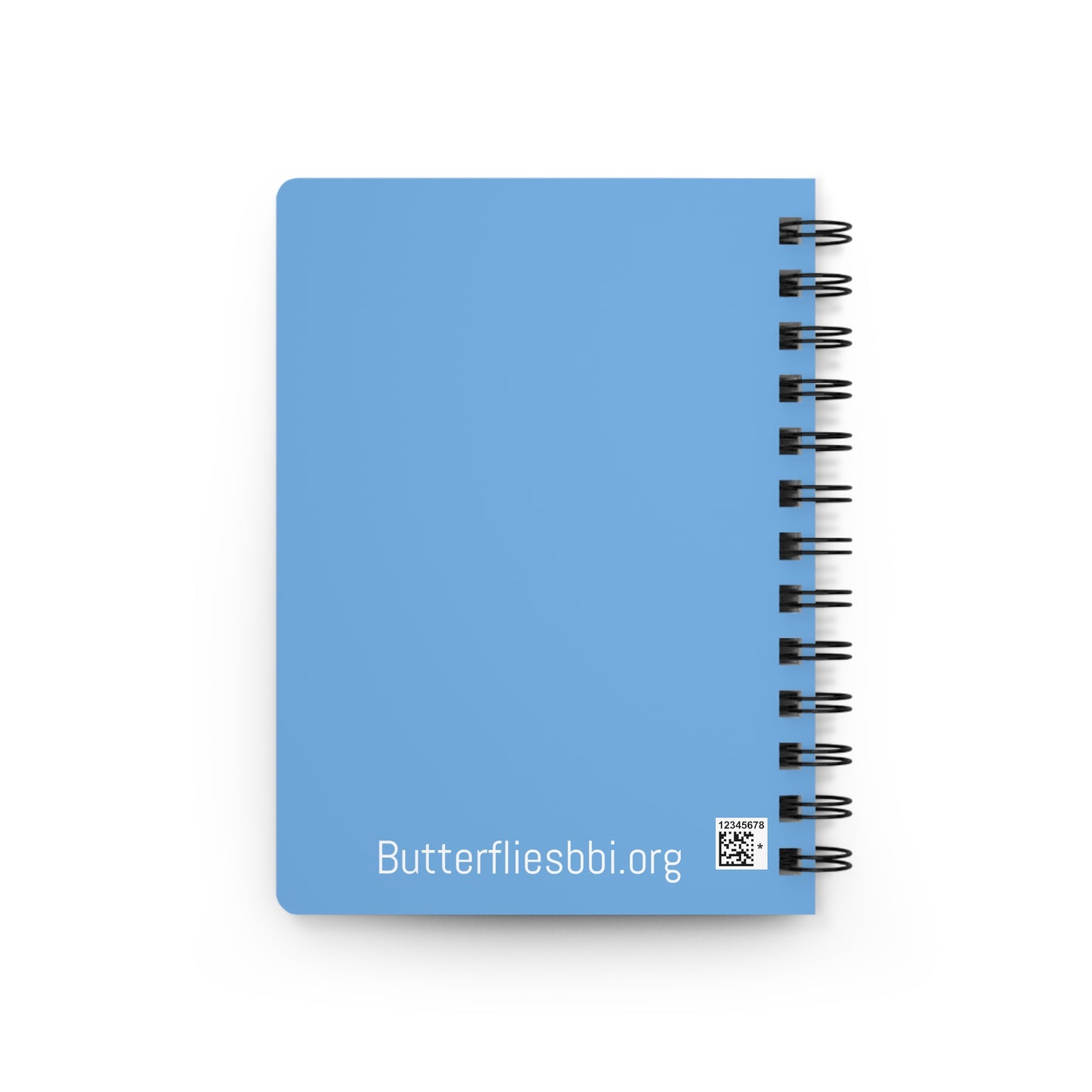 BLUE Spiral Brighter Days Ahead Journal, Recovery Diary Gift for Kids and Teens, Self Care Notebook, Mental Health Tracking Planner,
