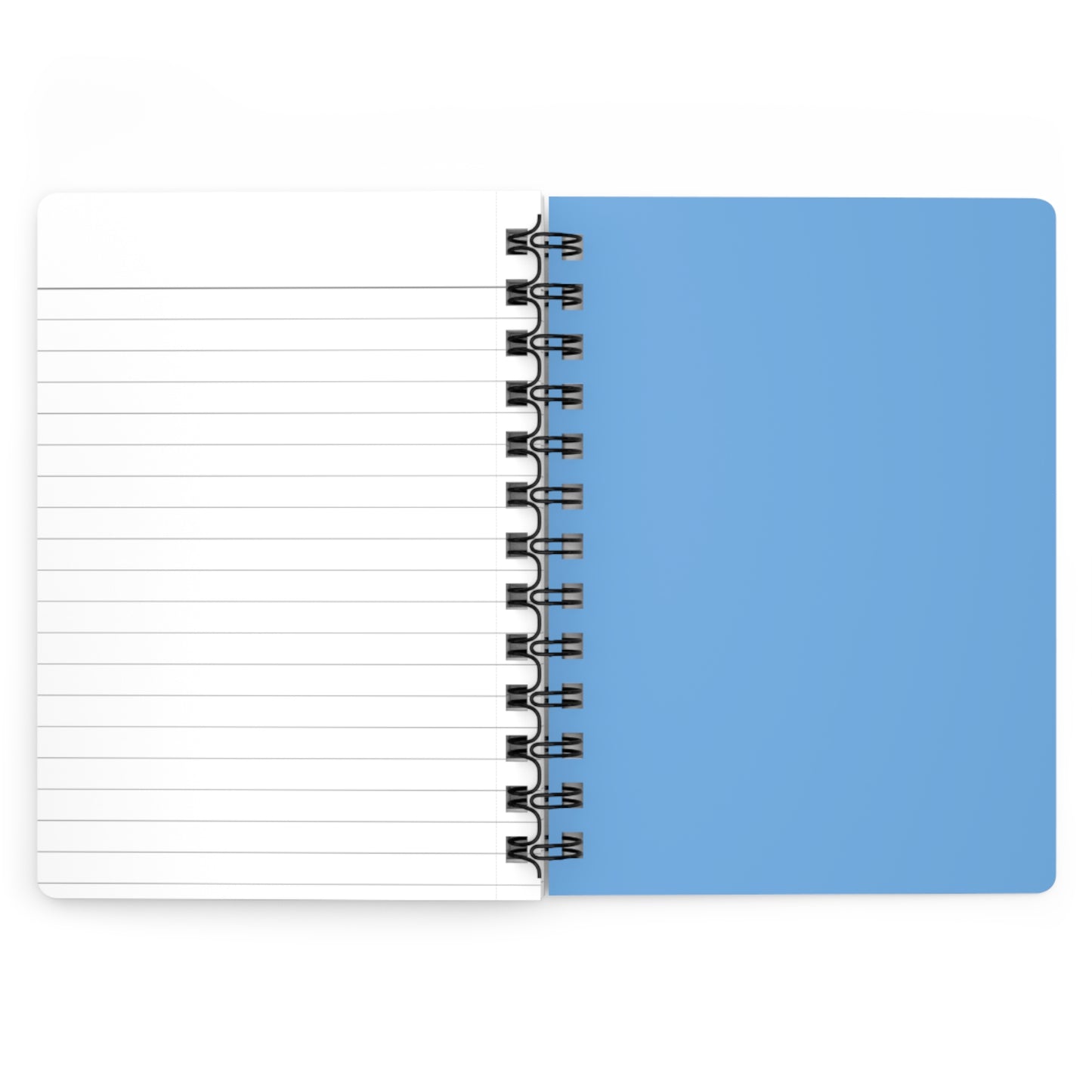 BLUE Spiral Brighter Days Ahead Journal, Recovery Diary Gift for Kids and Teens, Self Care Notebook, Mental Health Tracking Planner,