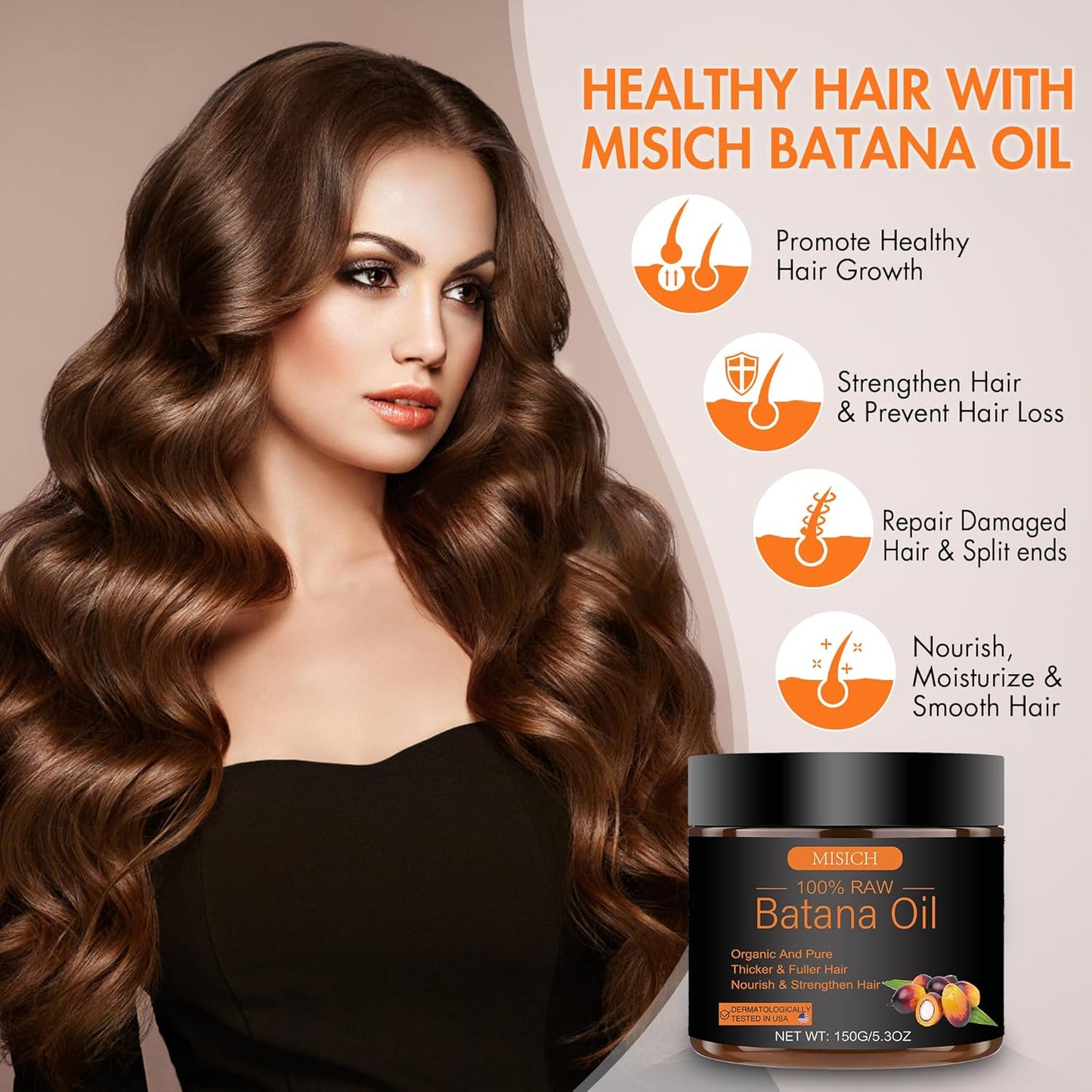 Boost Your Hair Game! 🌿✨ Discover 100% Natural Raw Batana Oil from Honduras for Thick, Gorgeous Locks! Perfect for Men & Women! 💁♀️💁♂️ #HairGrowth #NaturalBeauty