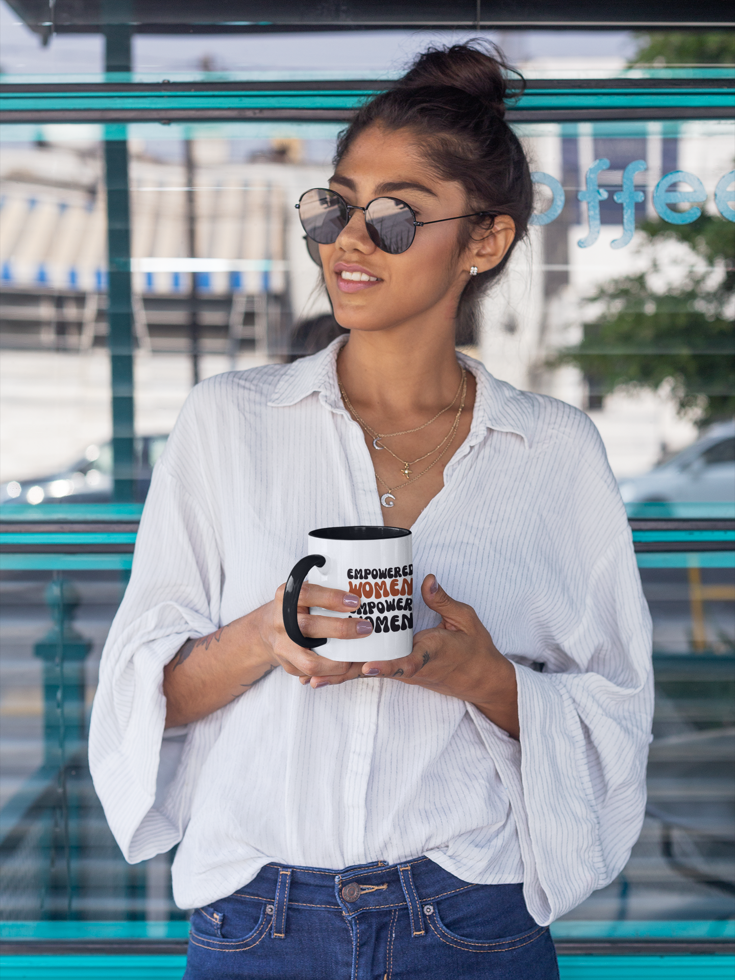 Empowered Women 15 oz Accent Mug