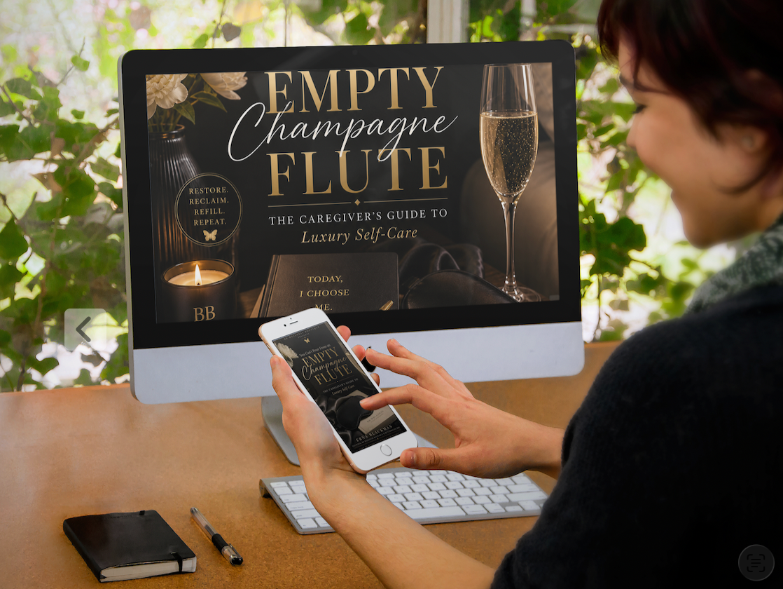 You Can't Pour From an Empty Champagne Flute — The Caregiver's Guide to Luxury Self-Care