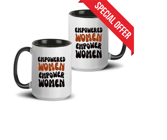 Empowered Women 15 oz Accent Mug