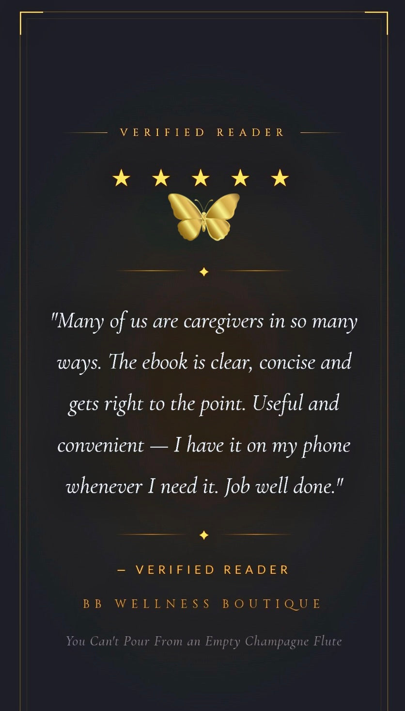 You Can't Pour From an Empty Champagne Flute — The Caregiver's Guide to Luxury Self-Care