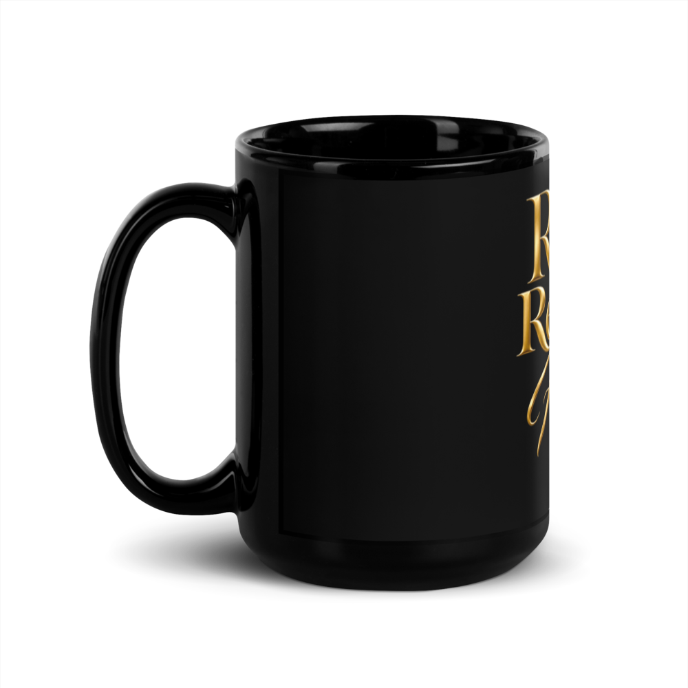Refill. Restore. Rise. — 15oz Luxury Wellness Mug/ Noir Collection