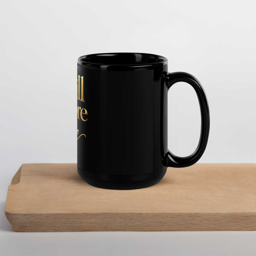 Refill. Restore. Rise. — 15oz Luxury Wellness Mug/ Noir Collection