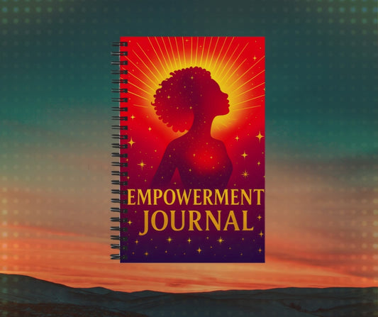 Radiance Empowerment Journal – Spiral Notebook for Women’s Growth, Healing & Confidence 1